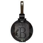 BERLINGERHAUS Panvica na palacinky s mramorovým povrchom 28 cm Shiny Black Collection