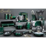 BERLINGERHAUS Sada nožov a kuchynského náčinia v stojane 12 ks Emerald Collection