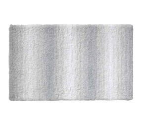 KELA Kúpeľňová predložka Ombre 80x50 cm polyester sivá