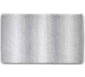 KELA Kúpeľňová predložka Ombre 100x60 cm polyester sivá