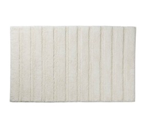 KELA Kúpeľňová predložka Megan 65x55 cm bavlna šedobiela