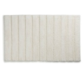 KELA Kúpeľňová predložka Megan 100 x 60 cm bavlna šedobiela