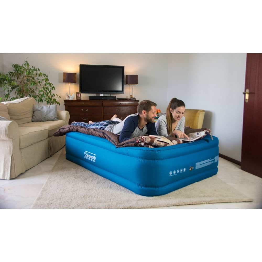 COLEMAN Matrac nafukovací EXTRA DURABLE AIRBED RAISED DOUBLE