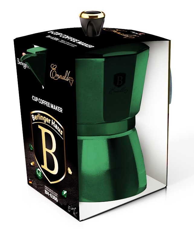 Kanvica na espresso 2 šálky Emerald Collection