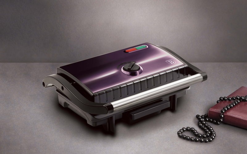 BERLINGERHAUS Elektrický kontaktný gril s nepriľnavým povrchom Purple Metallic Line
