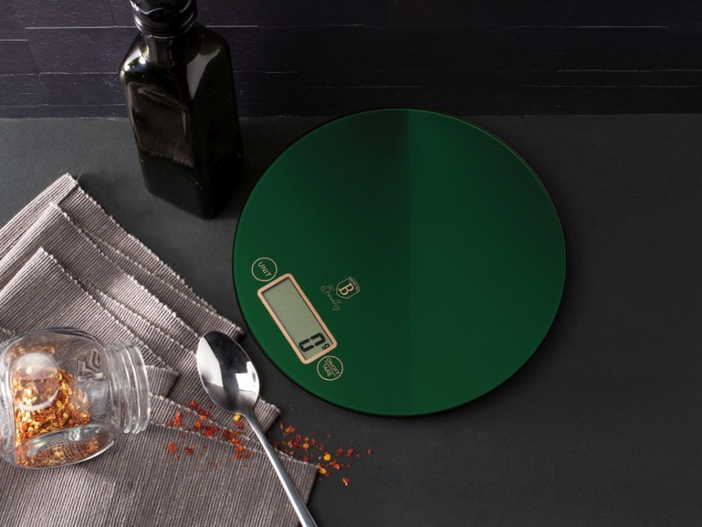 Váha kuchynská digitálna okrúhla 5 kg Emerald Collection