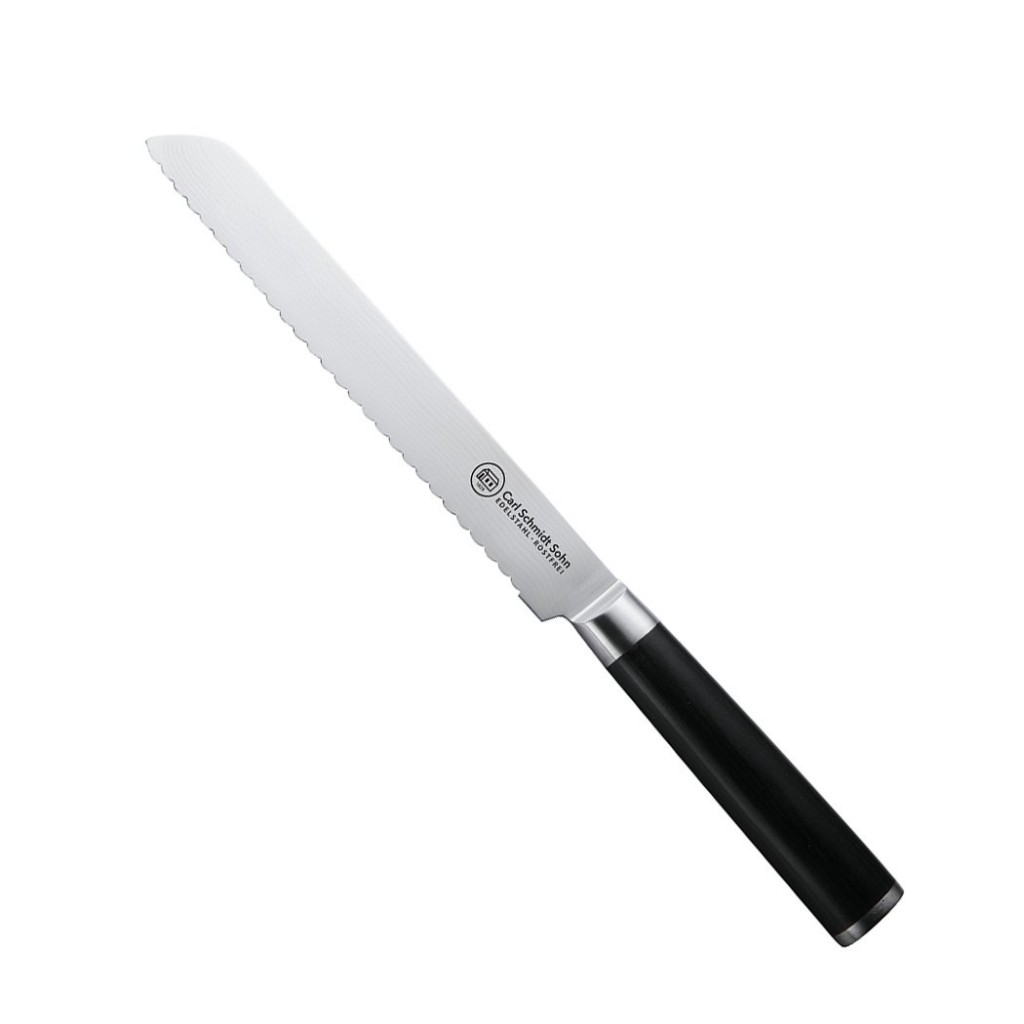 CS SOLINGEN Nôž na pečivo damascénska nerezová oceľ 20 cm KONSTANZ