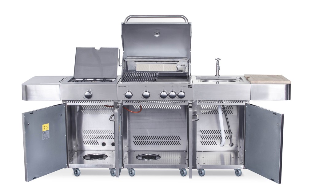 Plynový gril G21 Arizona, BBQ kuchyne Premium Line 6 horákov + zadarmo redukčný ventil