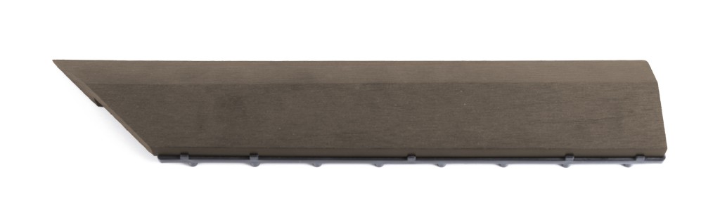 Prechodová lišta G21 Indický teak pre WPC dlaždice, 38,5 x 7,5 cm rohová (pravá)