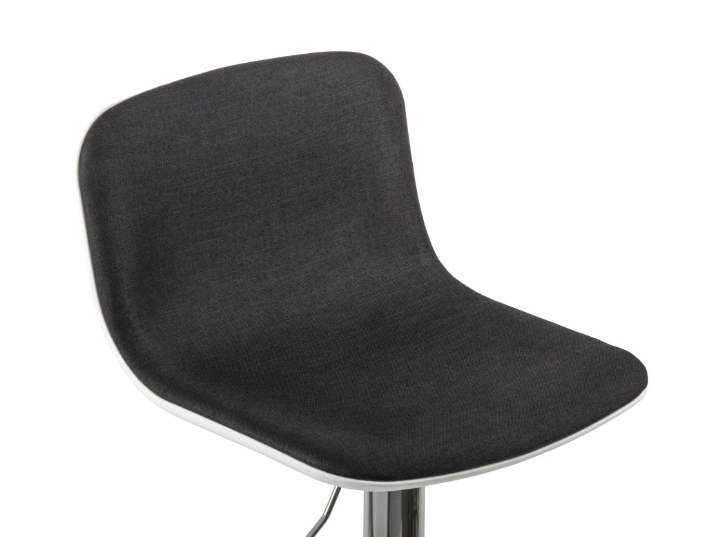 Barová stolička G21 Lima látková, black
