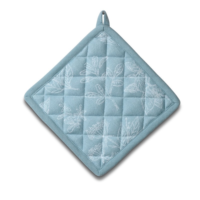 Chňapka štvorcová SVEA 100% bavlna modrá