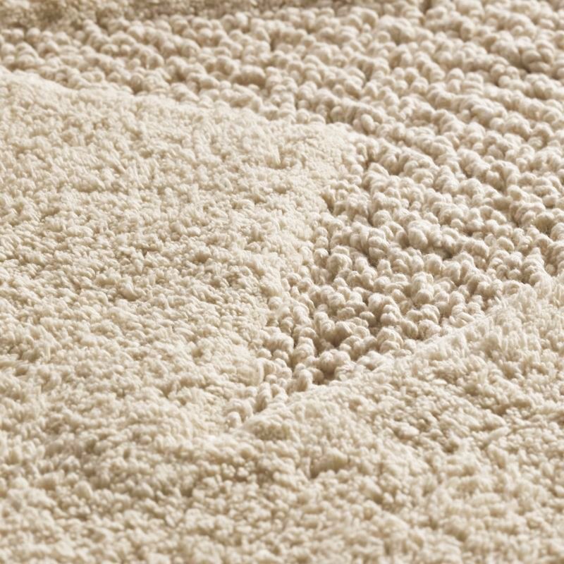 Kúpeľňová predložka lindan 100% bavlna vanilka 120x70cm