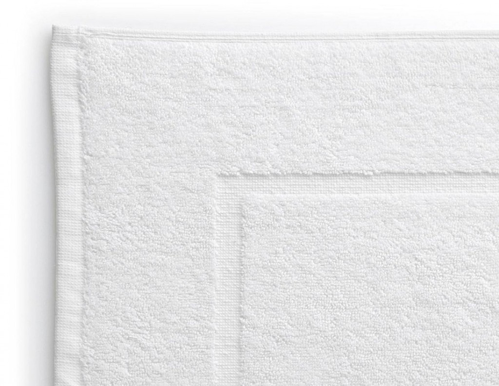 KELA Kúpeľňová predložka LADESSA biela 50x70 cm