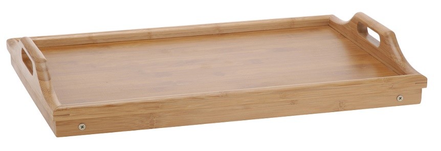 EXCELLENT Podnos do postele rozkladacie nôžky 50x30 cm