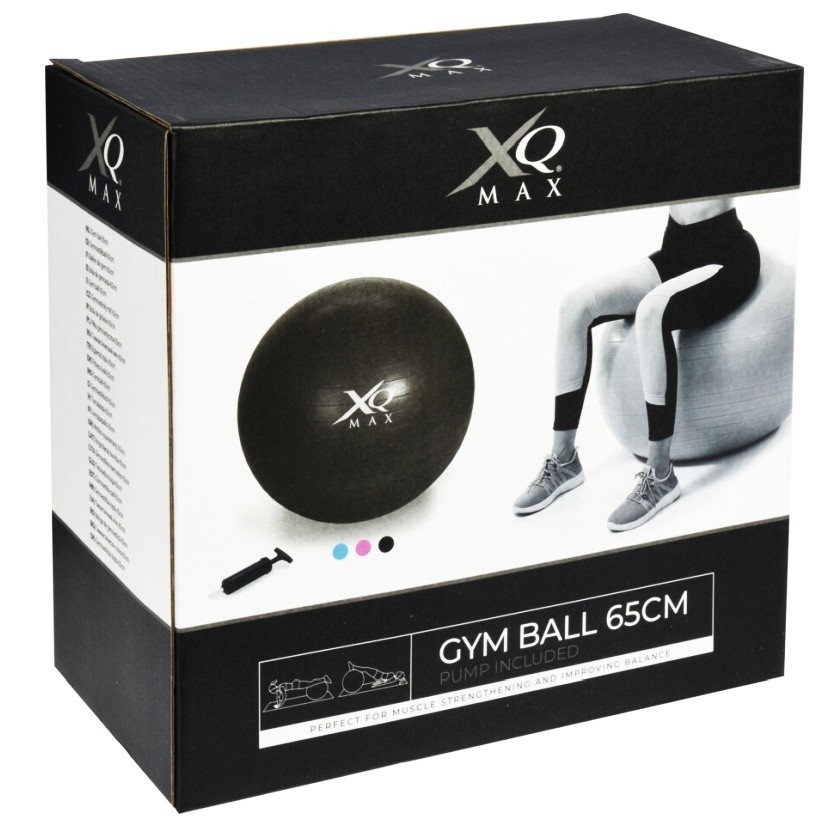Gymnastická lopta GYMBALL XQ MAX 65 cm modrá