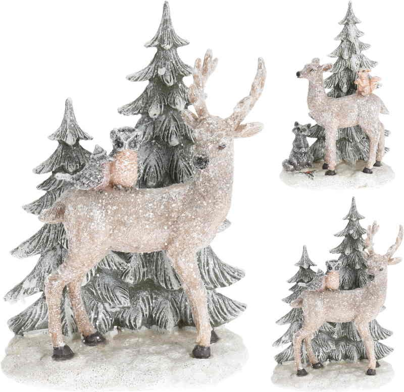 HOMESTYLING Vianočné dekorácie stojace 20 cm SOB