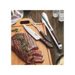 TRAMONTINA Steakový porcovací príbor a grilovacie kliešte Tramontina