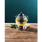 BERGHOFF Kanvica na čaj s ohrievačom DORADO 1,3 l