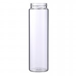 BERGNER Fľaša sklenená prenosná s bambusovým vekom 600 ml