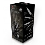 BERLINGERHAUS Súprava nožov v stojane 8 ks Carbon PRO Line BlackSmith