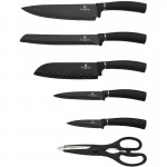 BERLINGERHAUS Sada nožov v stojane + kuchynské náčinie a lopárik sada 12 ks Carbon Metallic Line