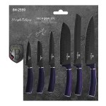 BERLINGERHAUS Sada nožov s nepriľnavým povrchom 6 ks Purple Metallic Line