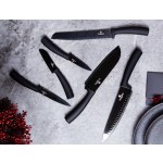 BERLINGERHAUS Súprava nožov s nepriľnavým povrchom 6 ks Shiny Black Collection
