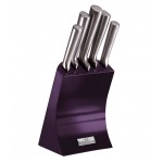 Súprava nožov v stojane 6 ks nerez Royal Purple Metallic Line