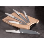 Súprava nožov s nepriľnavým povrchom + doska 6 ks Aspen Collection