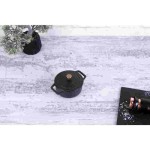 Pekáč liatinový s pokrievkou 10 cm Black Rose Collection