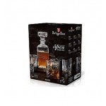 BERLINGERHAUS Whiskey set karafa + poháre sada 5 ks krištáľové sklo 900ml