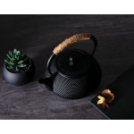 BERLINGERHAUS Kanvica na čaj liatinová 1,2 l čierna