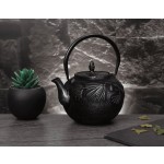 BERLINGERHAUS Kanvica na čaj liatinová 0,8 l čierna