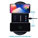 GRUNDIG Bezdrôtová nabíjačka na Iphone aj Samsung duálna 2x10W