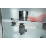 EDCO Lekárnička na stenu nerez oceľ / sklo 30x12x30cm
