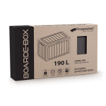 Záhradný box Prosperplast BOARDEBOX hnedý 190L