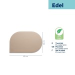 Prestieranie EDEL PU koža béžová 45,0x30,0x0,17cm