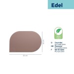 Prestieranie EDEL PU koža nugát 45,0x30,0x0,17cm