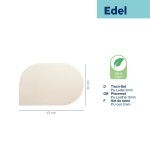 Prestieranie EDEL PU koža biela 45,0x30,0x0,17cm