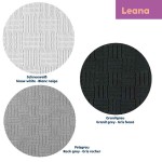 KELA Kúpeľňová predložka Leana 65x55 cm bavlna žula šedá