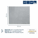Kúpeľňová predložka Maja 65x55 cm polyester šedá