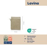 Žinka LAVINIA 100% bavlna béžová 15,0x21,0cm