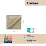 Osuška LAVINIA 100% bavlna béžová 50,0x100,0cm