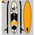 Paddleboard pádlovacia doska 320 cm s kompletným príslušenstvom, oranžová