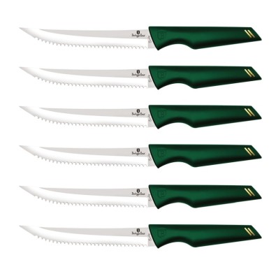 BERLINGERHAUS Sada steakových nožov nerez 6 ks Emerald Collection