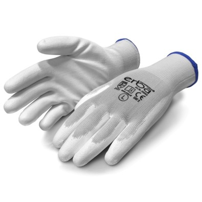 Pracovné rukavice XL nylonové potiahnuté polyuretánom