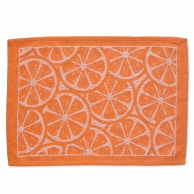 KELA Prestieranie Citrus 50x35 cm bavlna oranžová