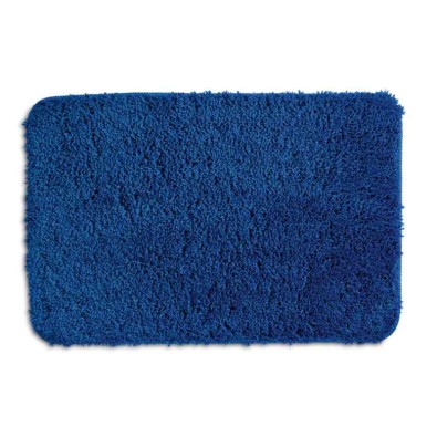 KELA Kúpeľňová predložka LIVANA 100% polyester 100x60cm modrá