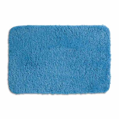 KELA Kúpeľňová predložka LIVANA 100% polyester 120x70cm sv. modrá