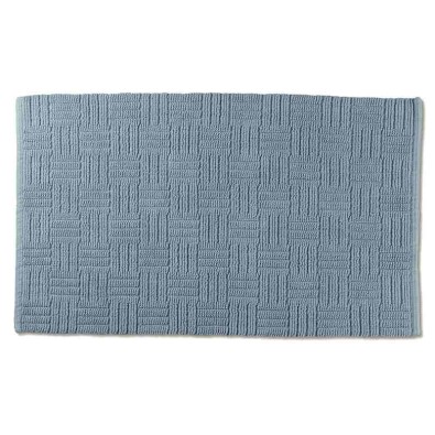 KELA Kúpeľňová predložka Leana 100x60 cm bavlna modrá